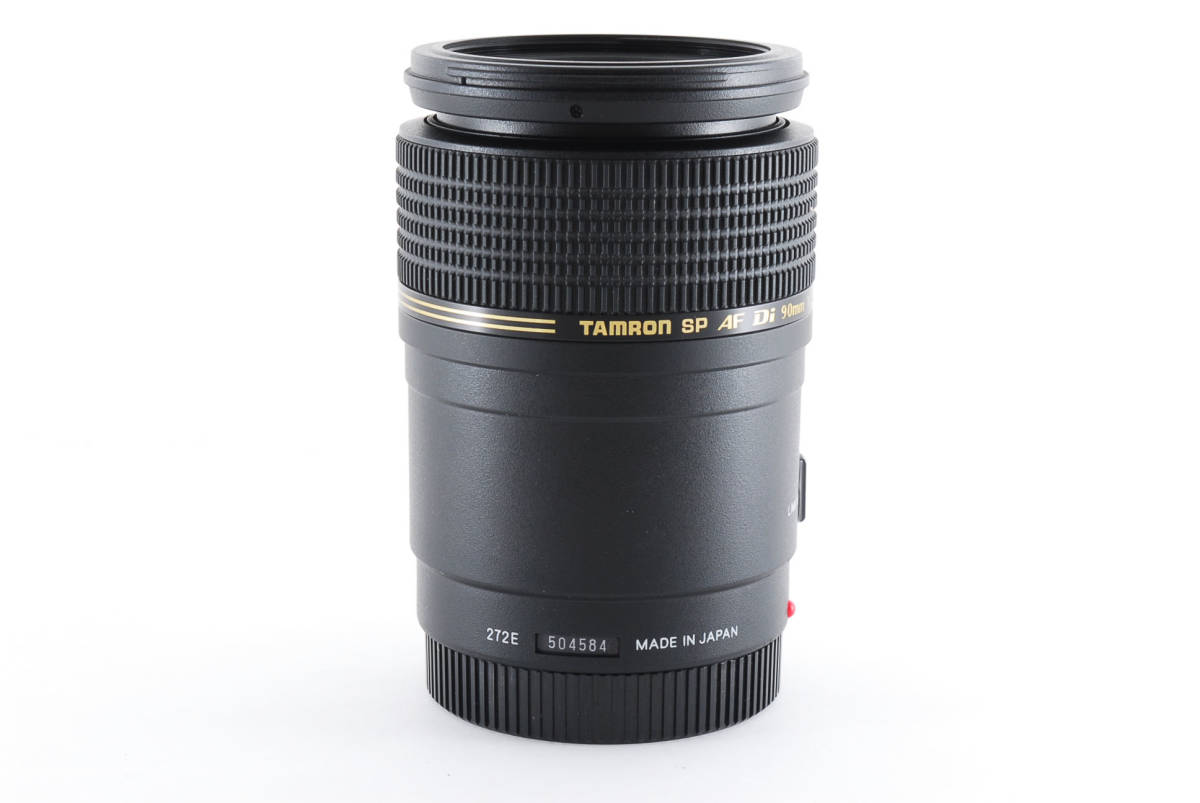 90mm SP TAMRON アダプタ付 #354331 #8897 ★箱付き美品★TAMRON SP 90mm F2.8 Di MACRO 272E ソニー Aマウント #3139