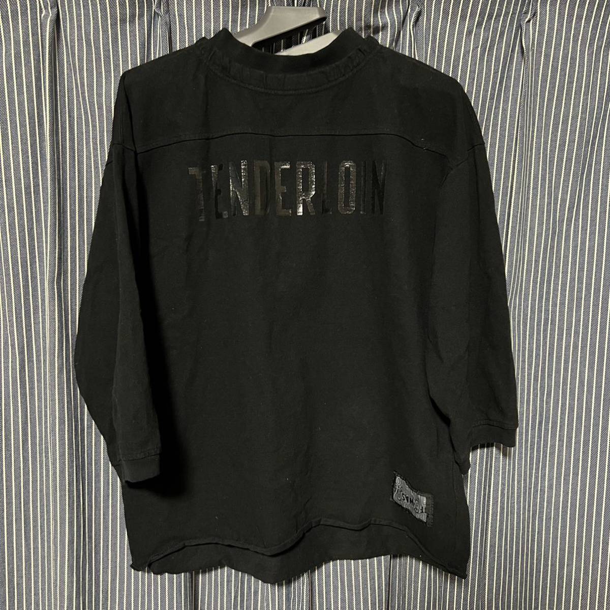 TENDERLOIN FOOT BALL SHT BLACK SIZE L 本店限定 渋谷 限定
