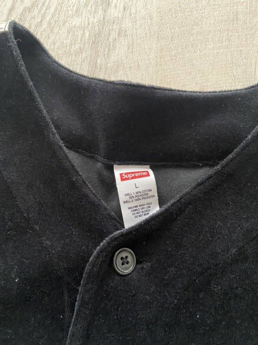Supreme ベースボールシャツ 2021 ベロア Baseball Velour Jersey velour baseball のシャツ&frasl;ブラウスを使った「ベロア」の人気ファッション