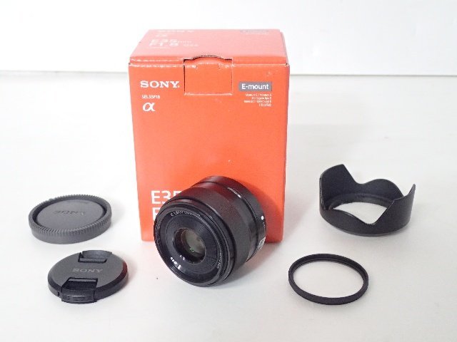 SONY ソニー AF広角単焦点レンズ E 35mm F1.8 OSS SEL35F18 Eマウント 元