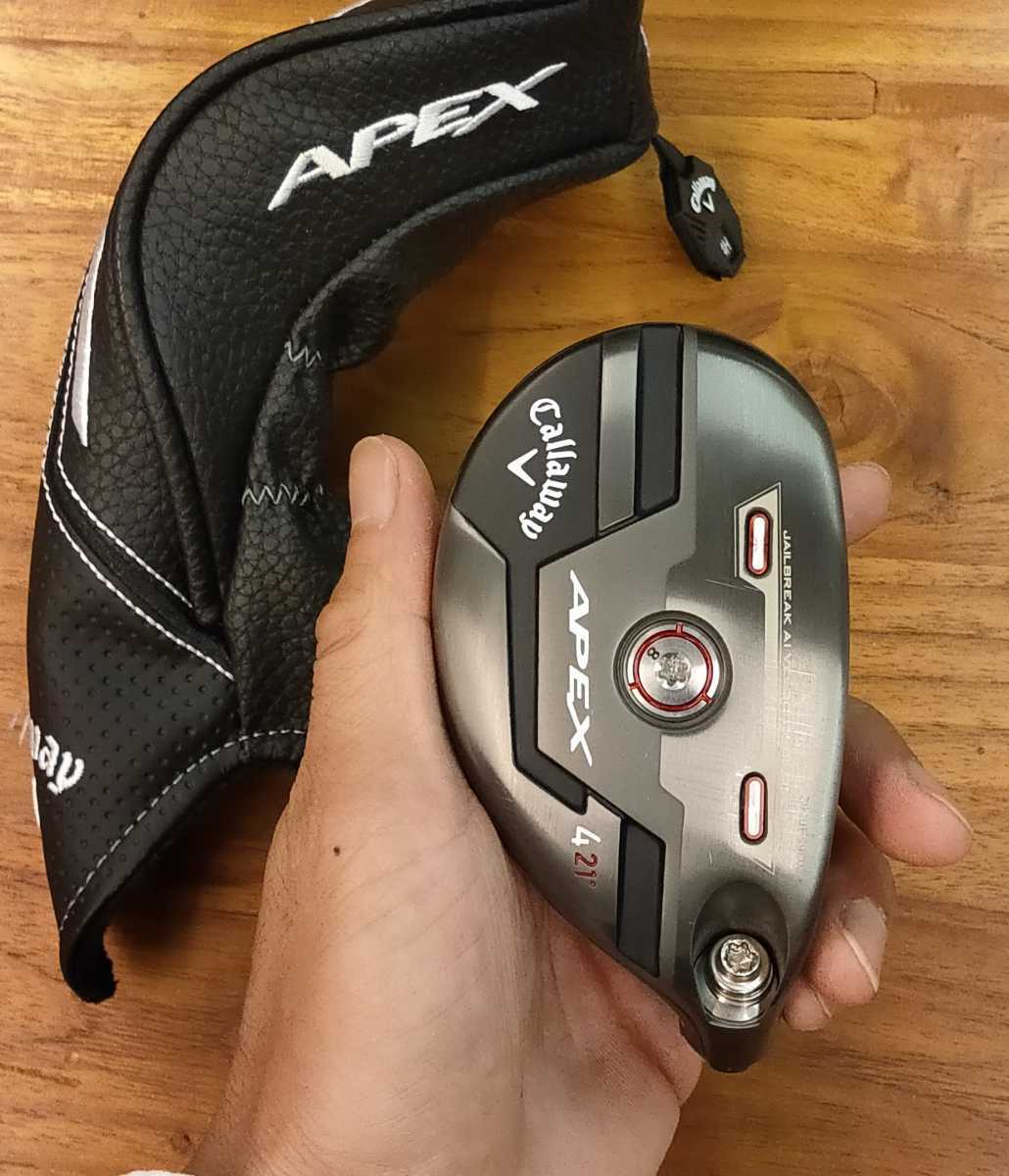 良品 キャロウェイ APEX UT 4H 21° ヘッドのみ カバーあり レンチなし