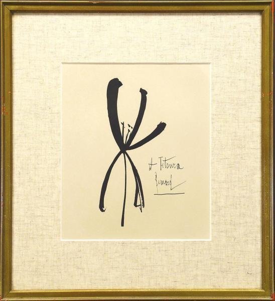真作】【WISH】ベルナール・ビュッフェ Bernard Buffet「詩画集22