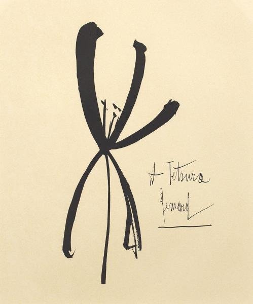 真作】【WISH】ベルナール・ビュッフェ Bernard Buffet「詩画集22