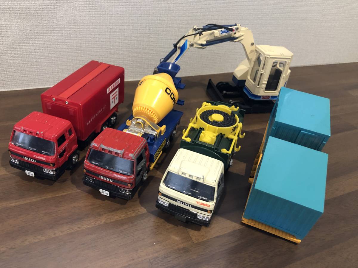 yonezawa ヨネザワ ダイヤペット 大型 トレーラー トラック ショベル