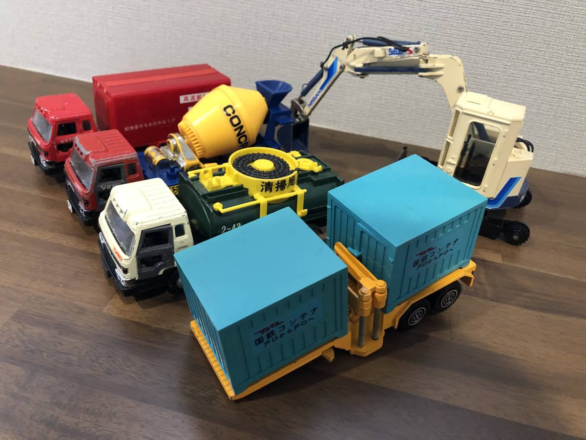 yonezawa ヨネザワ ダイヤペット 大型 トレーラー トラック ショベル