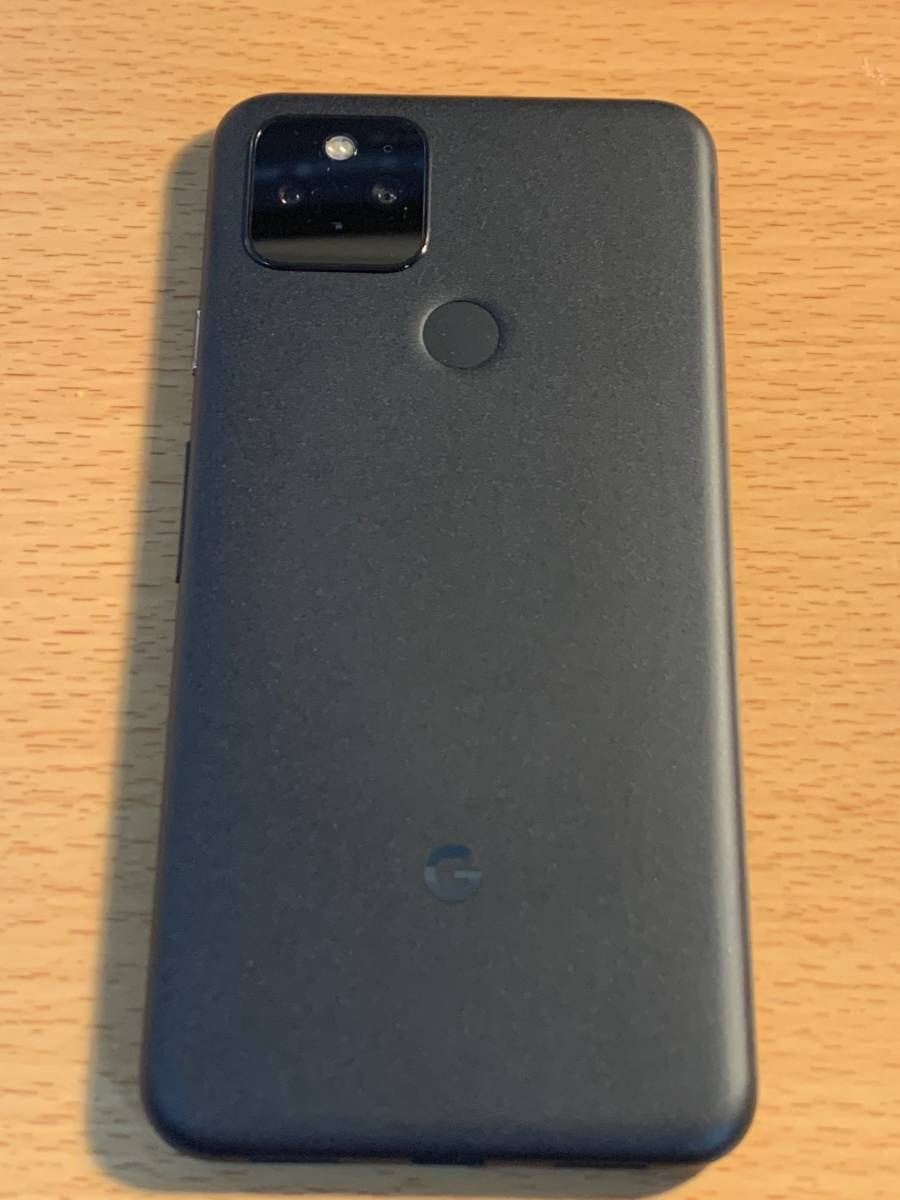 中古美品 Google Pixel 5 Just Black 8GB 128GB G5NZ6 SIMフリー