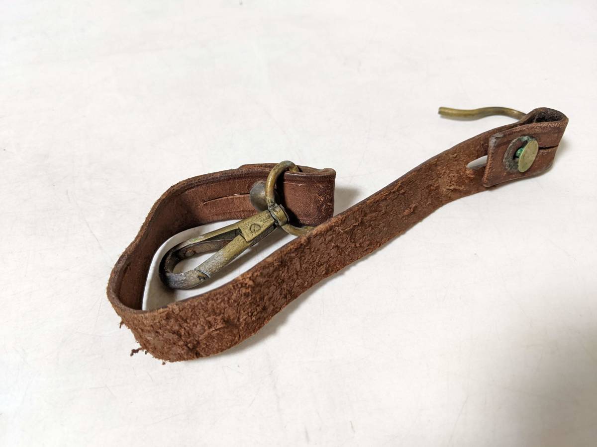 革刀緒 下緒 革 グルメット 日本軍 軍刀 革刀緒 下士官刀