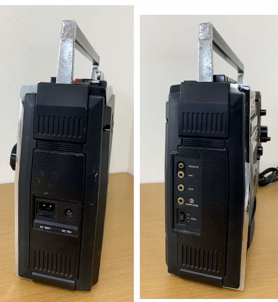 975M）AIWA アイワ TPR-255 ラジオ カセットレコーダー ラジカセ 時代