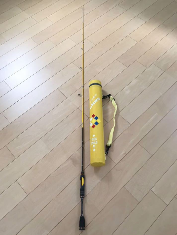 Abu Garcia ソルティスタイル カラーズ STCS-554LS-AY アクティブイエロー アブガルシア パックロッド アジング メバリング