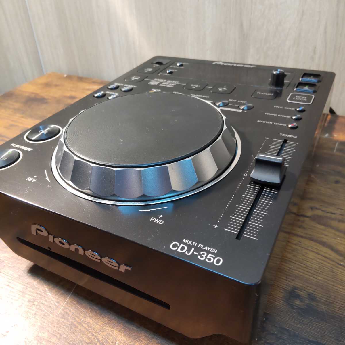 人気機種 簡易動作確認済 Pioneer CDJ-350 コンパクト DJマルチ