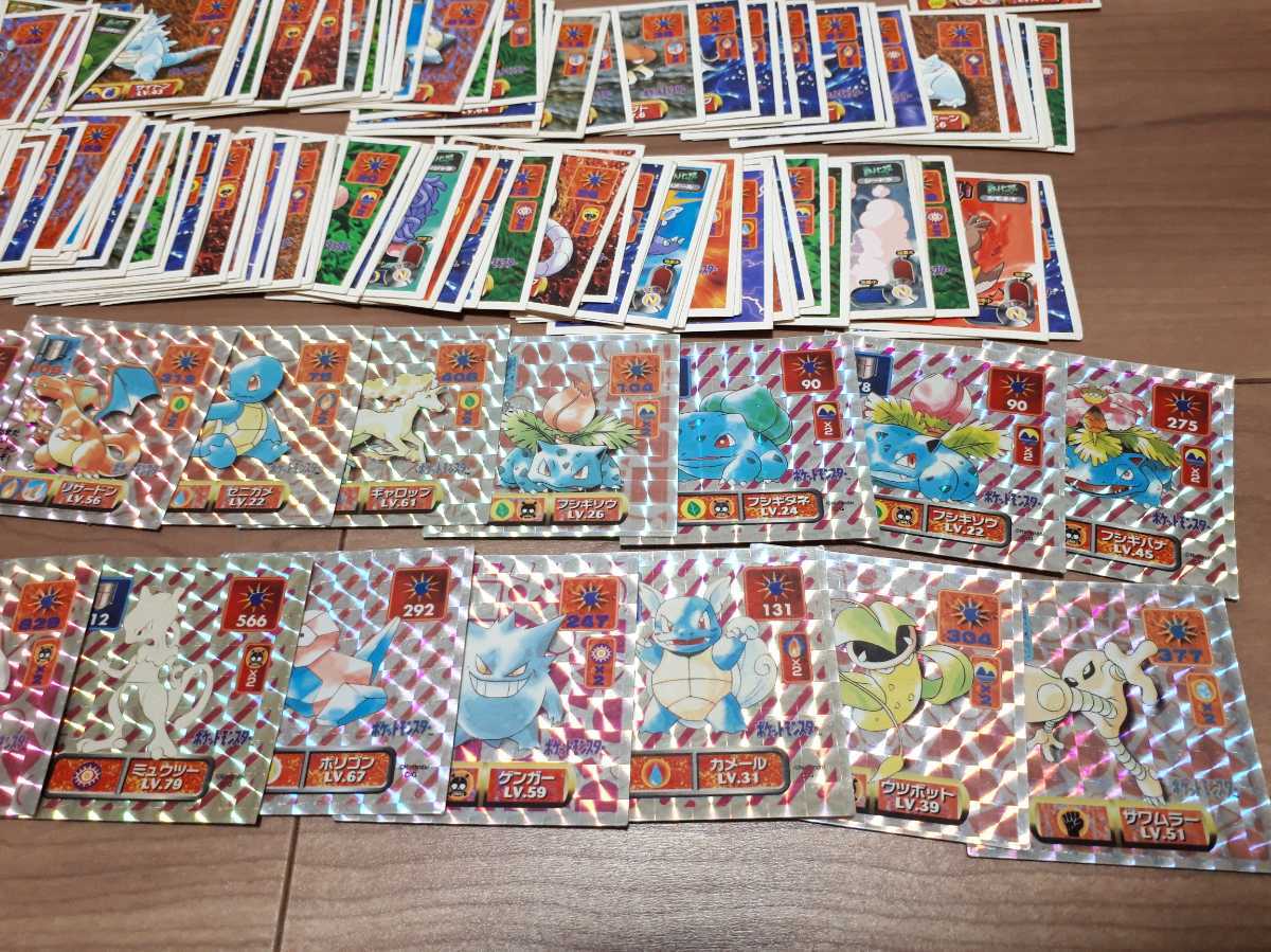 当時物 90年代 アマダ AMADA ポケモン シール烈伝 約377枚 大量まとめ 