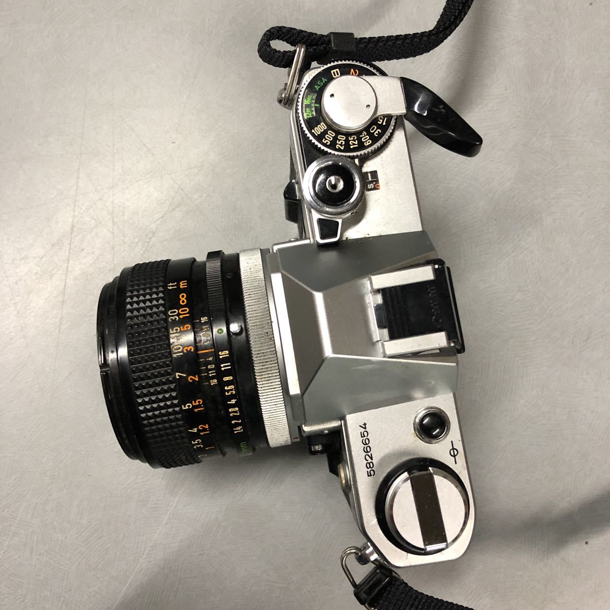 CANON AE-1 FD 50mm F1.4 S.S.C. フィルムカメラ Canon AE-1 FD 50mm 1: