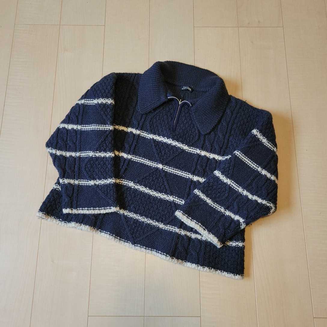 ☆jean paul Gaultier アーカイブ ローゲージセーラーニット ゴルチェ