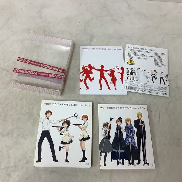 お買い得商品 1円〜 完全生産限定版 BD WORKING'!! 1-7巻 全巻