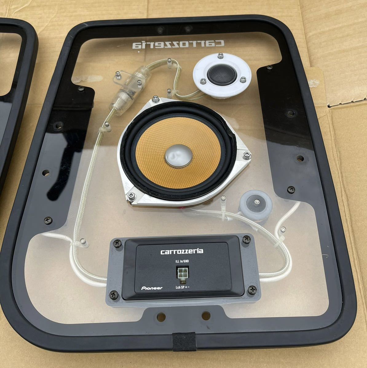 トヨタbB Rクォータースピーカーcarrozzeria カロッツェリア ts