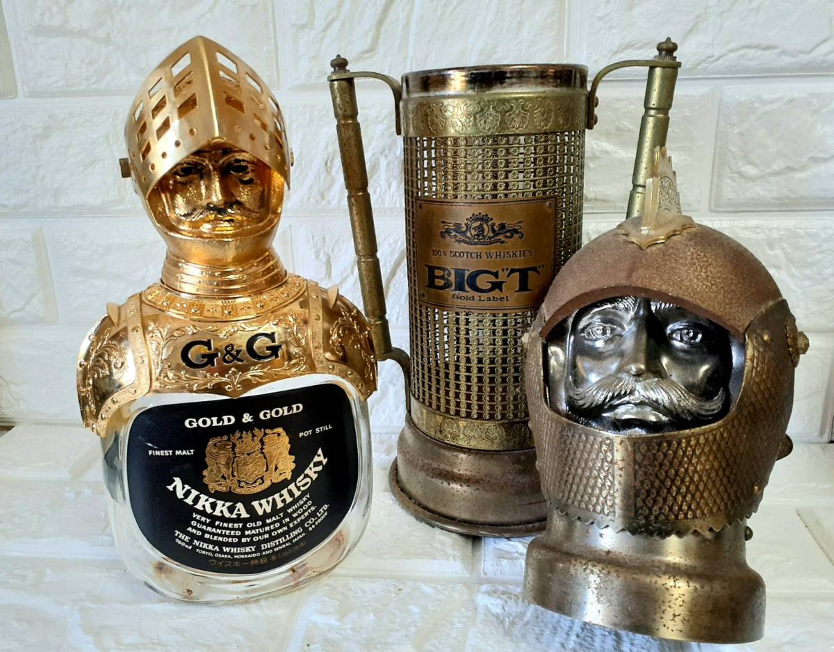 NIKKA 鎧 G&G 甲冑 ウイスキー ボトル ニッカ ニッカウヰスキー 