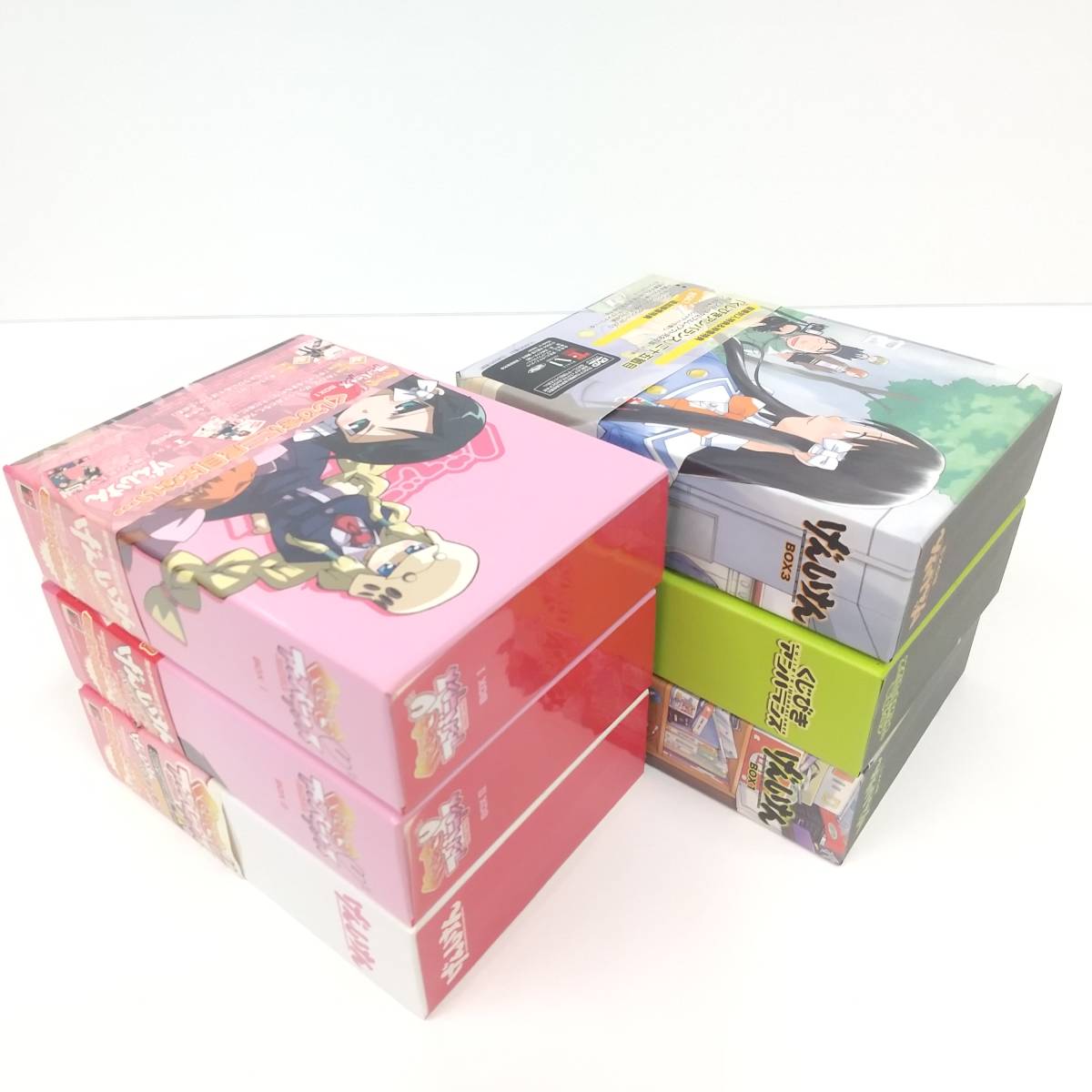 83 DVD げんしけん 3BOX ＋ くじびきアンバランス 3BOX 計6BOX 18巻セット 収納BOX付