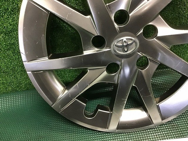 送料無料ZVW40W プリウスα 前期 Gチューンブラック 純正 ホイールキャップ 1枚A ガンメタ系 16インチ用 アルミホイール用 プリウスα  Ｇ チューン LED Ｓ ブラックⅡ