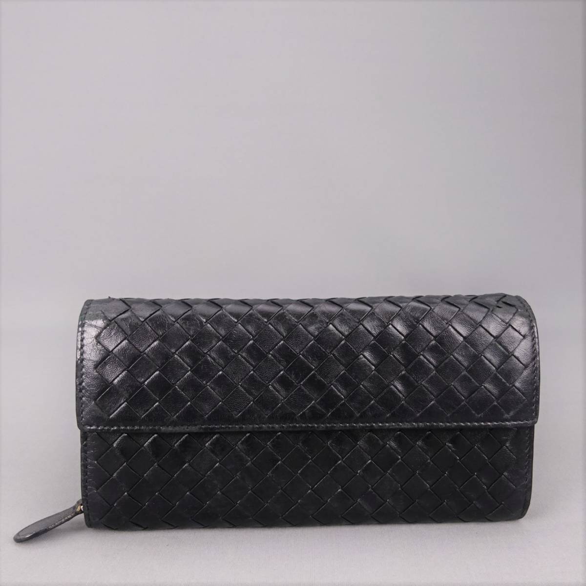 BOTTEGA VENETA ボッテガヴェネタ 長財布 イントレチャート 1円 18080 