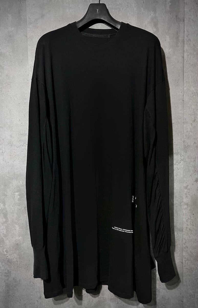 希少 19FW定価30800円 JULIUS ユリウス ギャザー ロングスリーブ