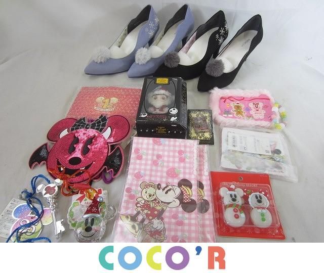 【同梱可】中古品 ディズニー ミッキー ミニー 他 ピンバッジ ヒール 等 グッズセット