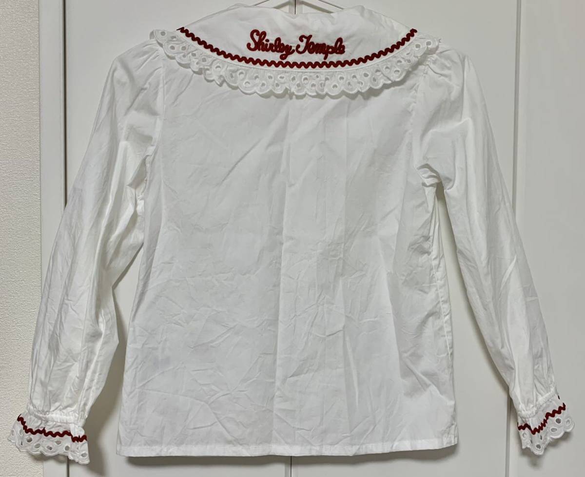 シャーリーテンプル☆阪急百貨店限定☆長袖ブラウス☆140☆リボン  