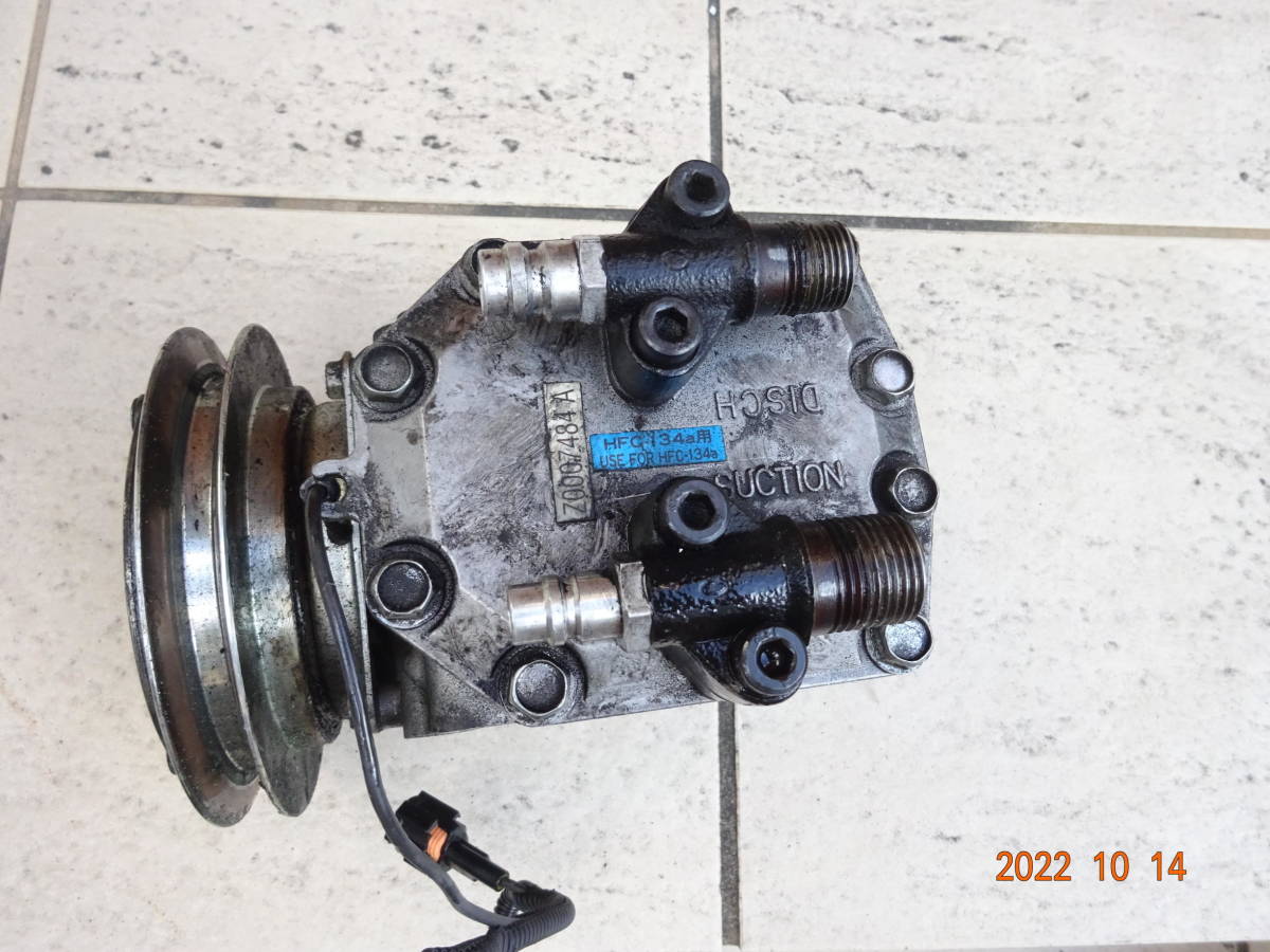 冷凍車 冷凍機 コンプレッサー TM-125R 動作未確認品 ジャンク扱い 