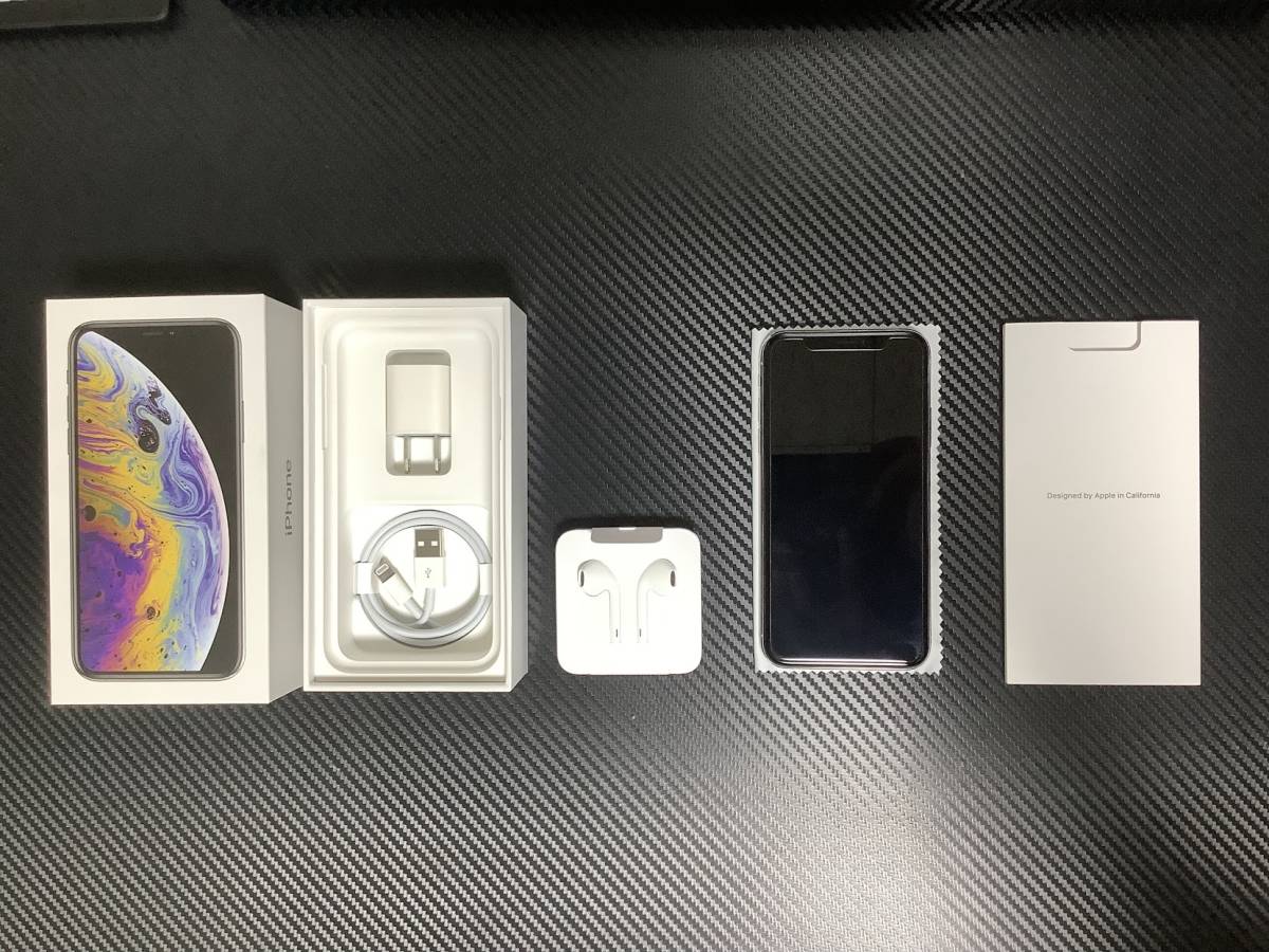 iPhone シルバー 64GB 国内版 .com: sim iPhone XS 64GB SIMフリー