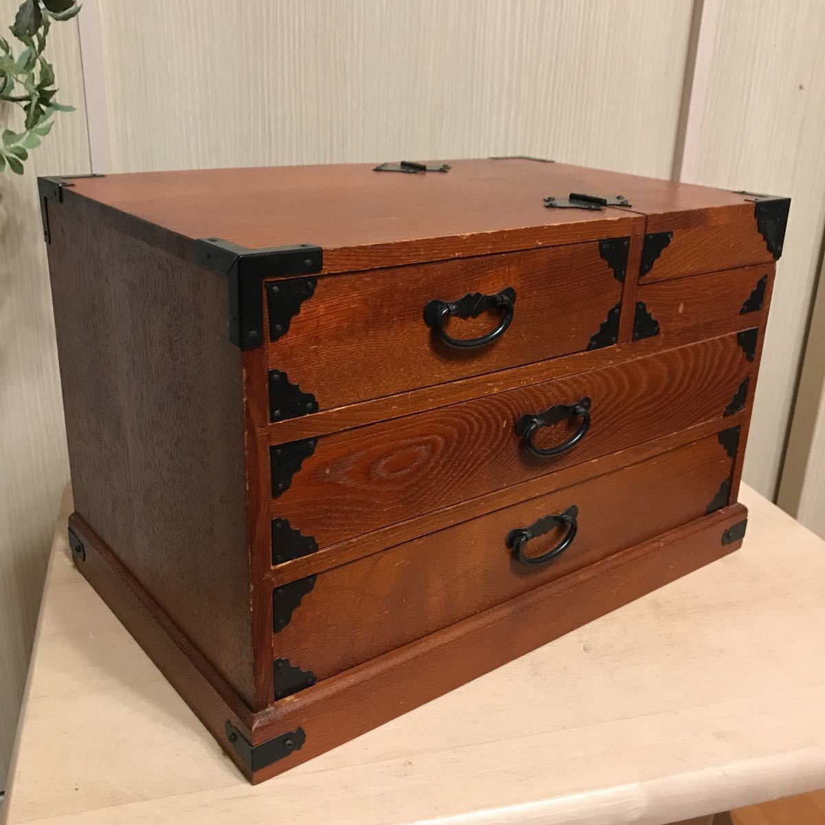 数量限定，正規品 アンティーク／レトロ 裁縫箱 古民具 引き出し 小物入 和家具 お針箱 古道具 全国 1015-7(その他)｜売買されたオークション情報、yahooの商品情報をアーカイブ公開 - オークファン その他