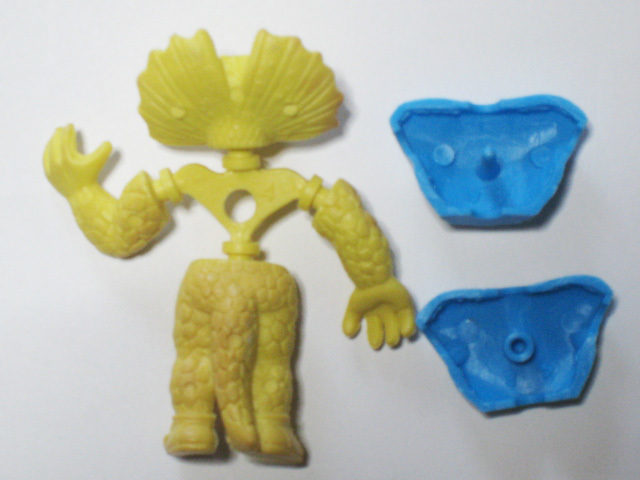 当時物 森永キャラメル キン肉マン スニゲーター(エリマキトカゲ) 組立 
