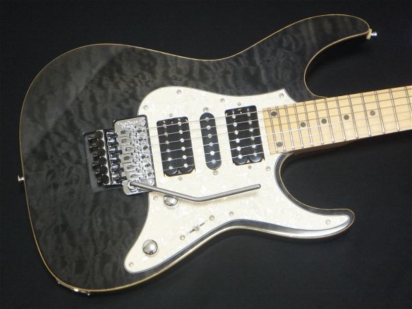  GrassRoots グラスルーツ G-SN-60M メイプル指板 SNAPPER スナッパー Floyd Rose フロイドローズ キルトトップ ブラック 黒 ストラトタイプ(ESP)｜売買されたオークション情報、yahooの商品情報をアーカ 本体