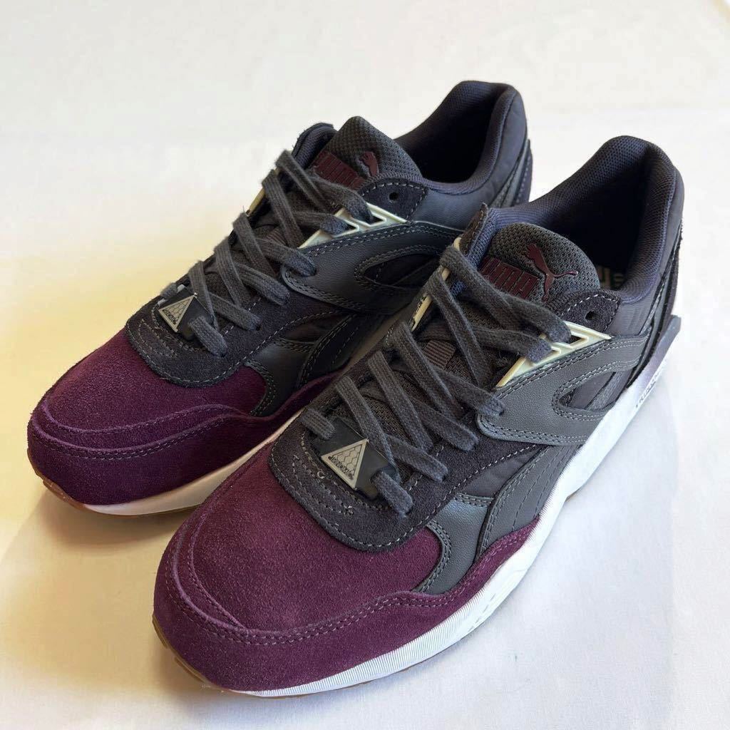  品 PUMA TRINOMIC スニーカー 25cm 紫 チャコールグレー デッドストック ジョギング ランニングシューズ プーマ ハイテク(25.0cm)｜売買されたオークション情報、yahooの商品情報をアーカイブ公開 - 25.0cm