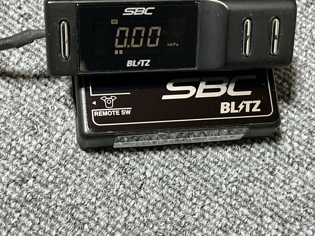 BLITZ DUAL SBC TYPE R 大容量ソレノイドバルブ ブースト