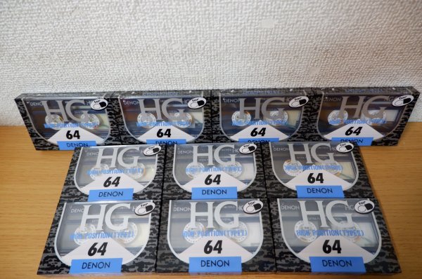 【格安，爆買い】 れ5-006＜カセットテープ/ ＞ DENON / HG64 10本セット(記録媒体)｜売買されたオークション情報、yahooの商品情報をアーカイブ公開 - オークファン 記録媒体