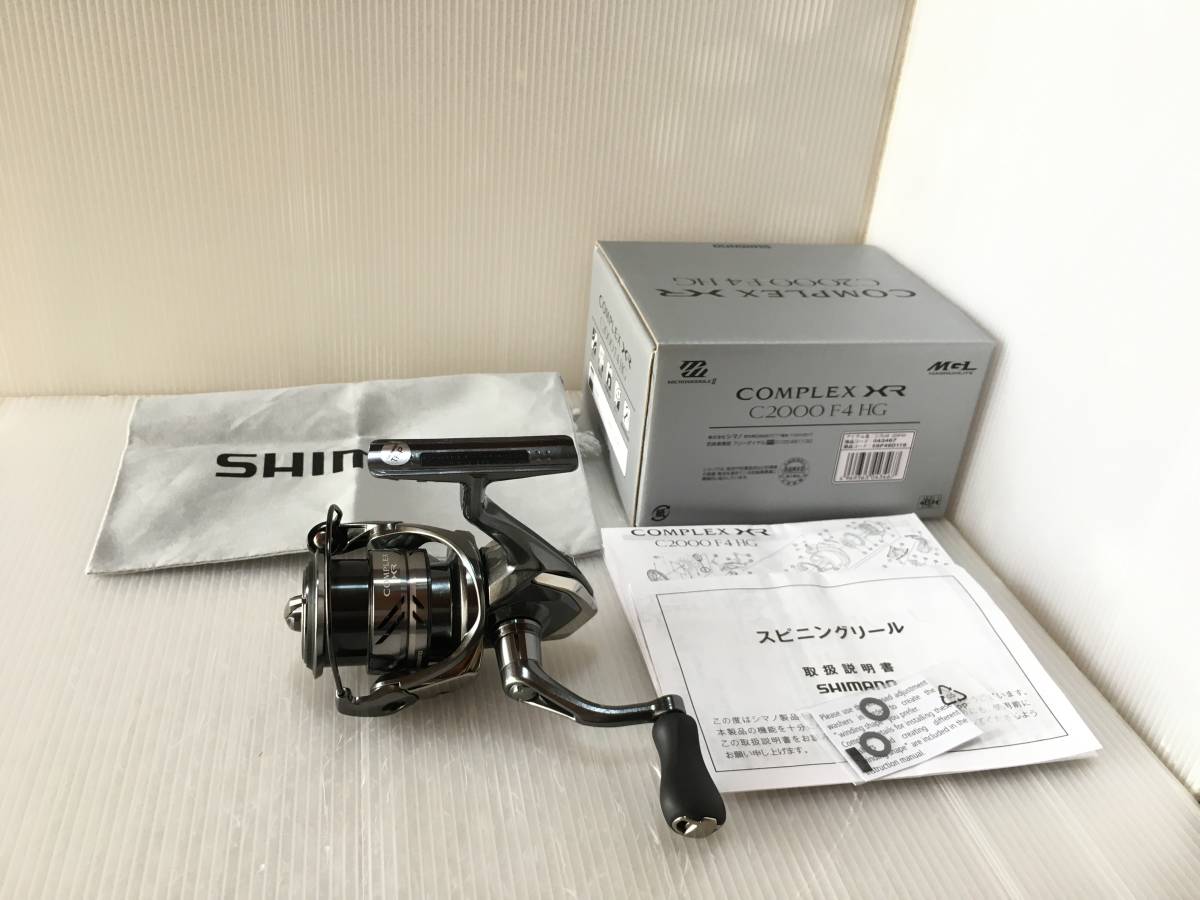 シマノ 21 コンプレックス XR C2000 F4 HG 中古品 COMPLEX F4 C2000 XR