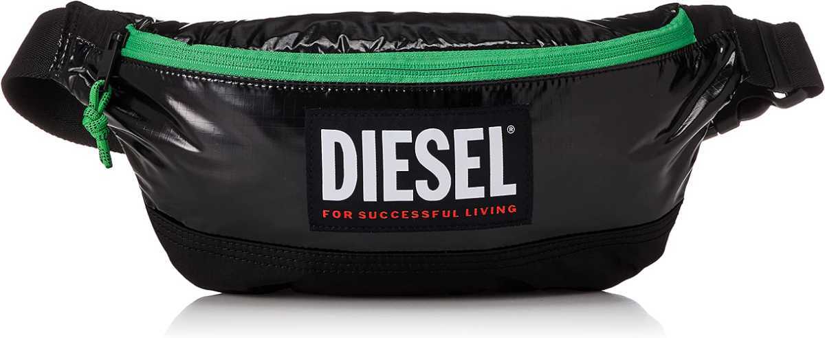 DIESEL ディーゼル ボディバッグ ブラック ナイロン X08030P4212 