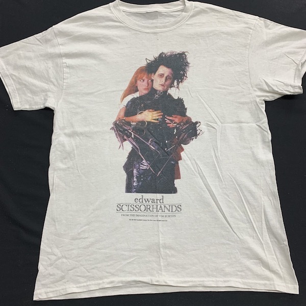 シザーハンズ ヴィンテージ 90s Tシャツ コピーライト Edward T