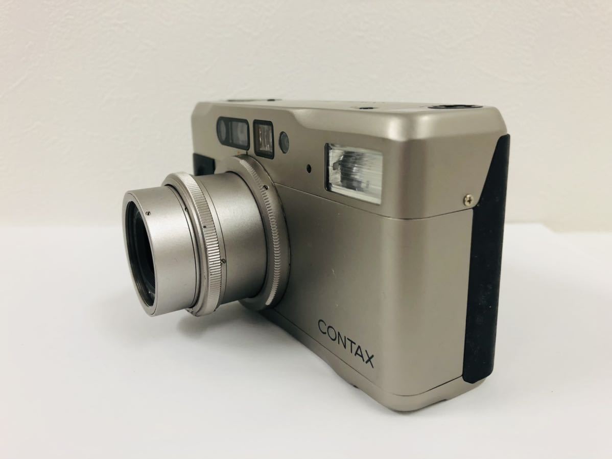 CONTAX T VS II コンパクトフィルムカメラ　動作品 CONTAX コンタックス T VSⅡ フィルムカメラ シャッター確認済み T