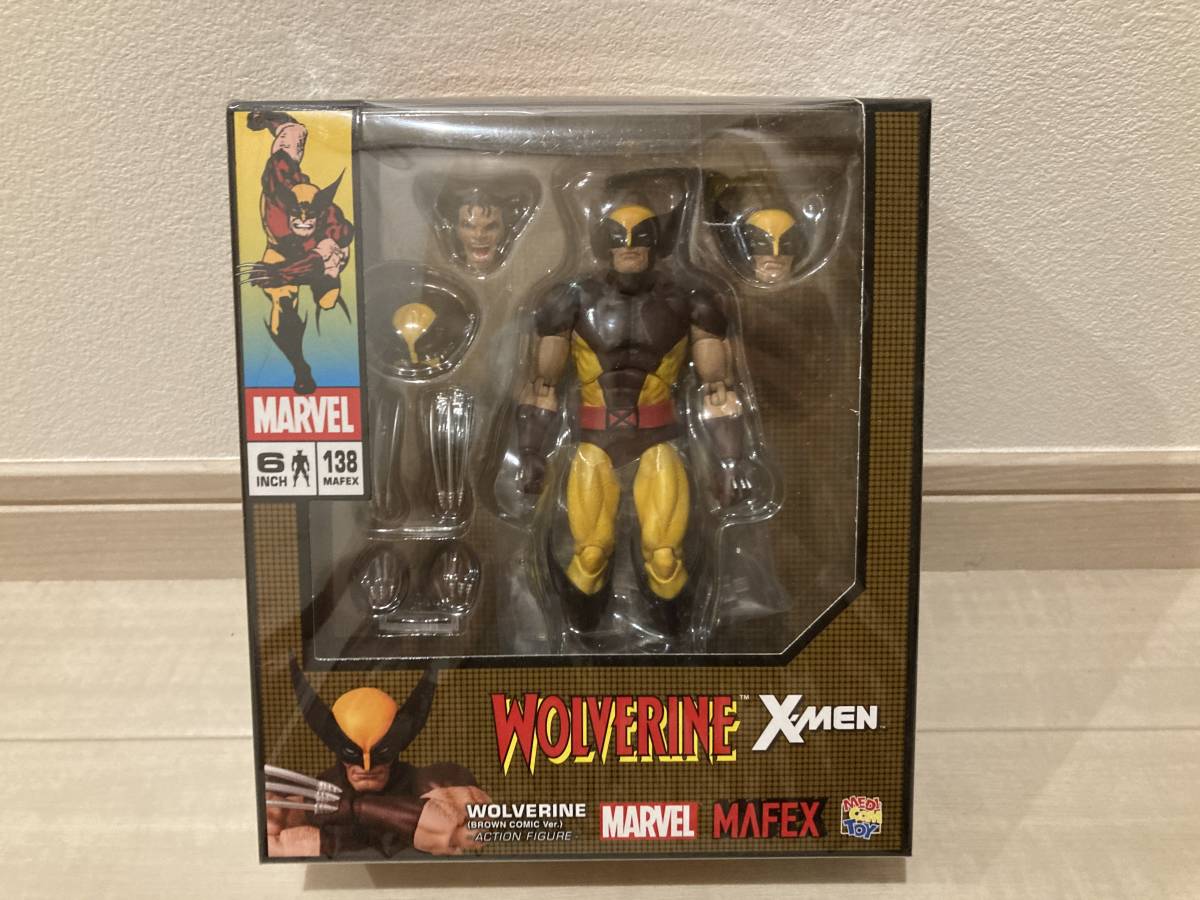 MAFEX マフェックス No.138 WOLVERINE ウルヴァリン (BROWN COMIC Ver