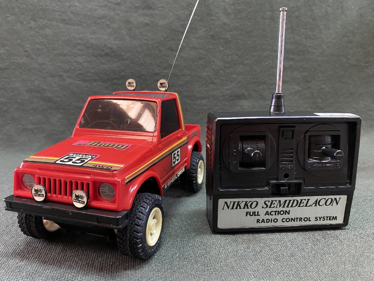 NIKKO SUZUKI Jimny 4WD 1/20 セミデラコン 展示中古品 長期保管品