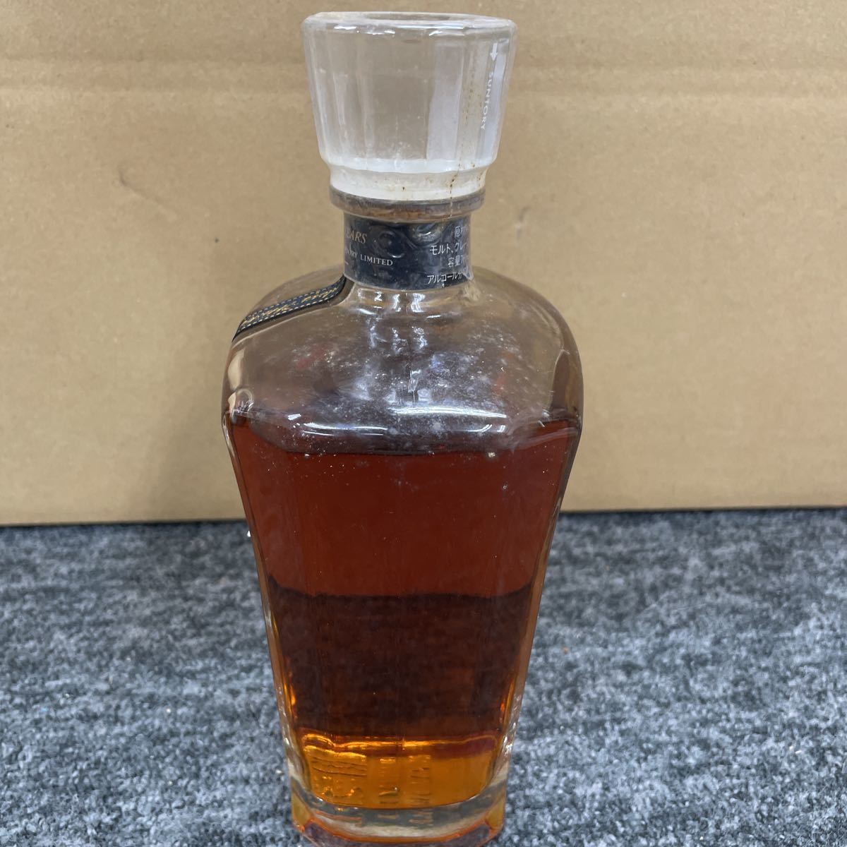 21. ☆未開栓☆ SUNTORY WHISKY CREST 12年 サントリークレスト 750ml