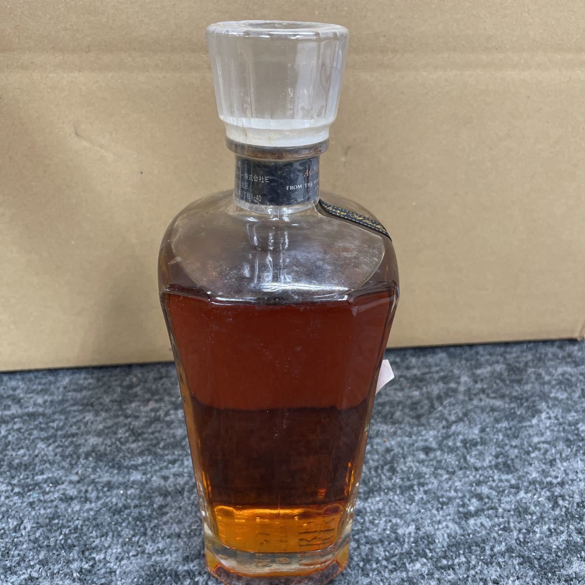 21. ☆未開栓☆ SUNTORY WHISKY CREST 12年 サントリークレスト 750ml