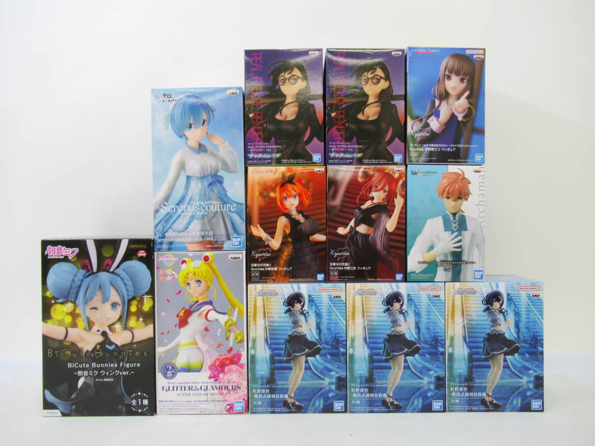 得価，限定セール n9493k 美少女フィギュア まとめ 12種セット アイマス 杜野凛世 Bi Cute 初音ミク Kunties 五等分 三玖 四葉 Re：ゼロ レム 他(その他)｜売買されたオークション情報、yahooの商品情報をアーカイブ公 その他