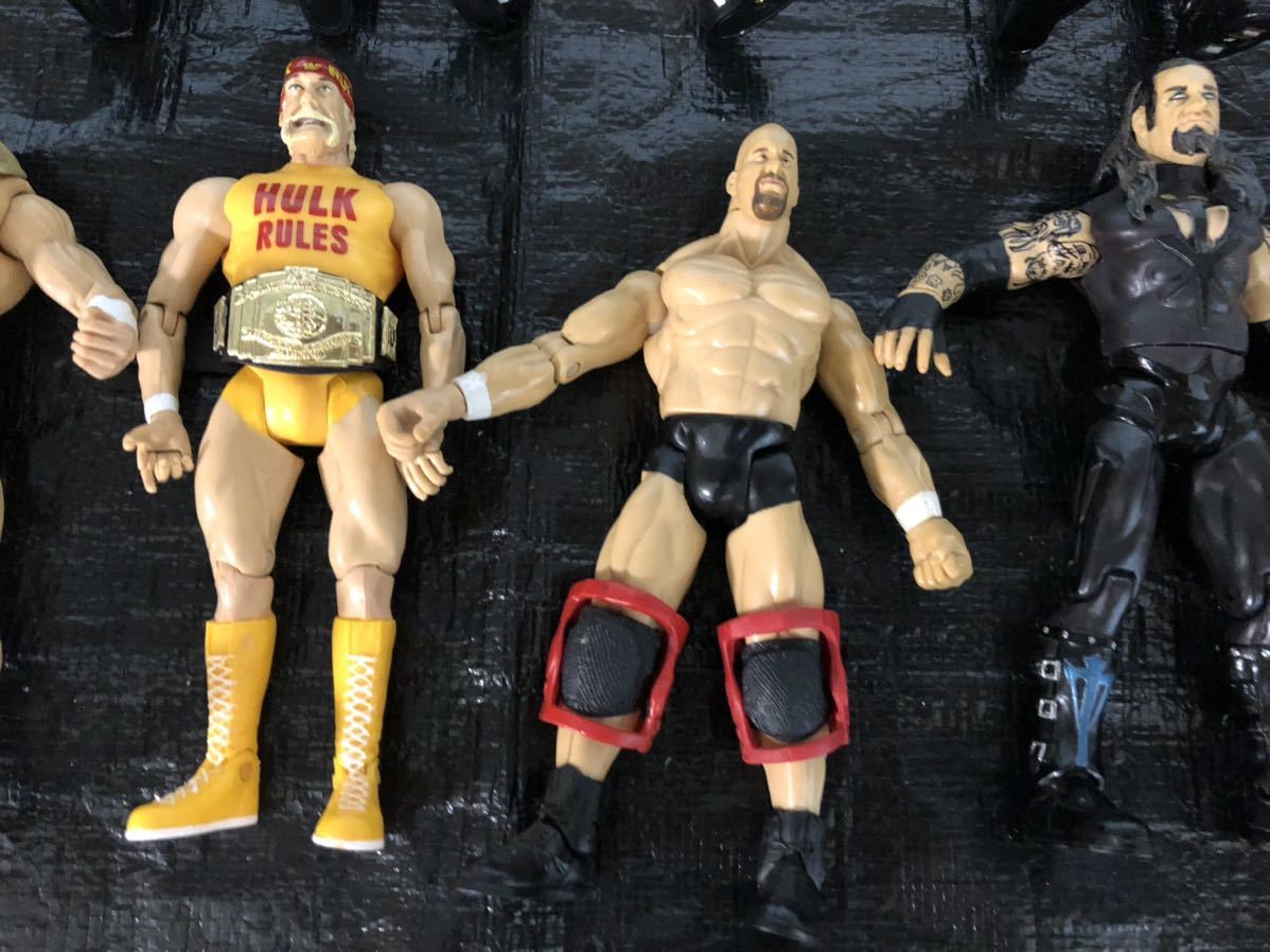 当時物☆プロレス フィギュア まとめて JAKKS 送料無料 フィギュア