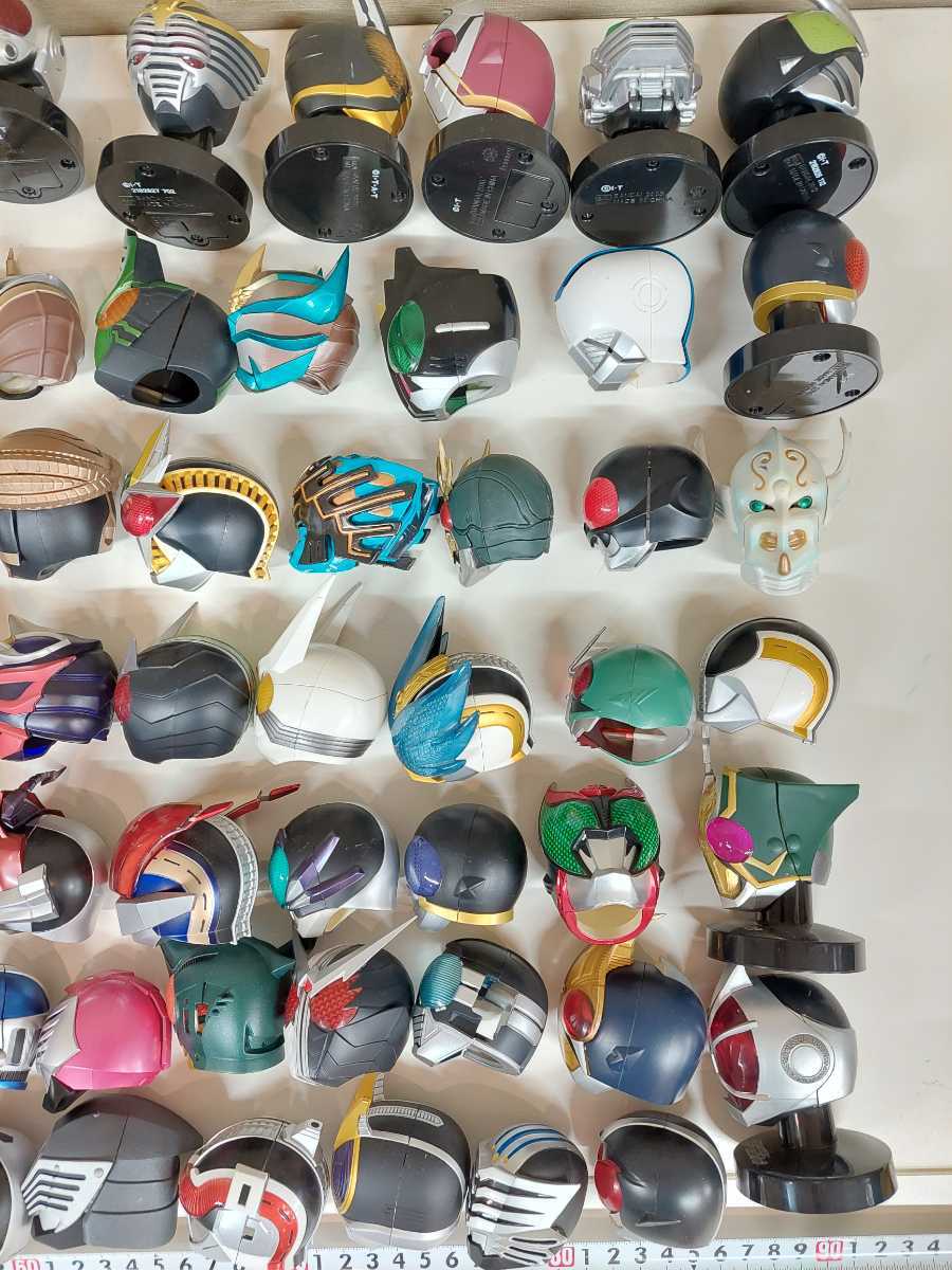 大量】02ジャンク 仮面ライダー マスクコレクション まとめてセット
