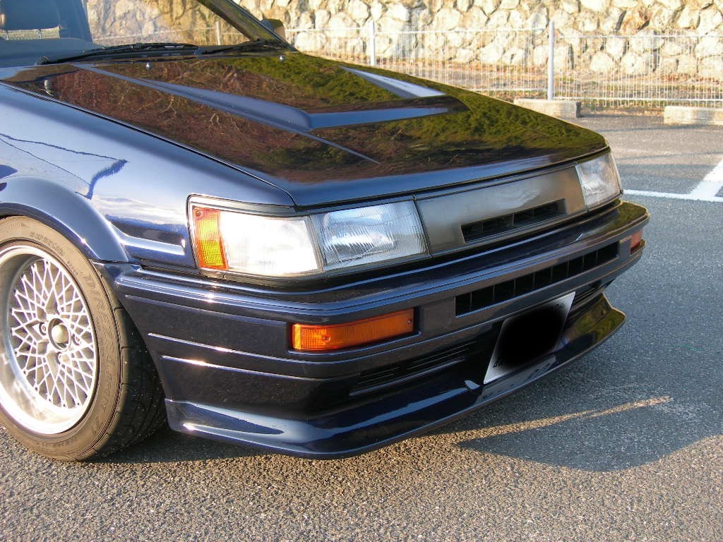 AE86レビン 後期用 リップスポイラー 前期 純正タイプ AE86 前期用
