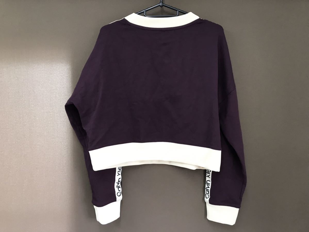 □Calvin klein/カルバンクライン/スウェット/セットアップ/パープル