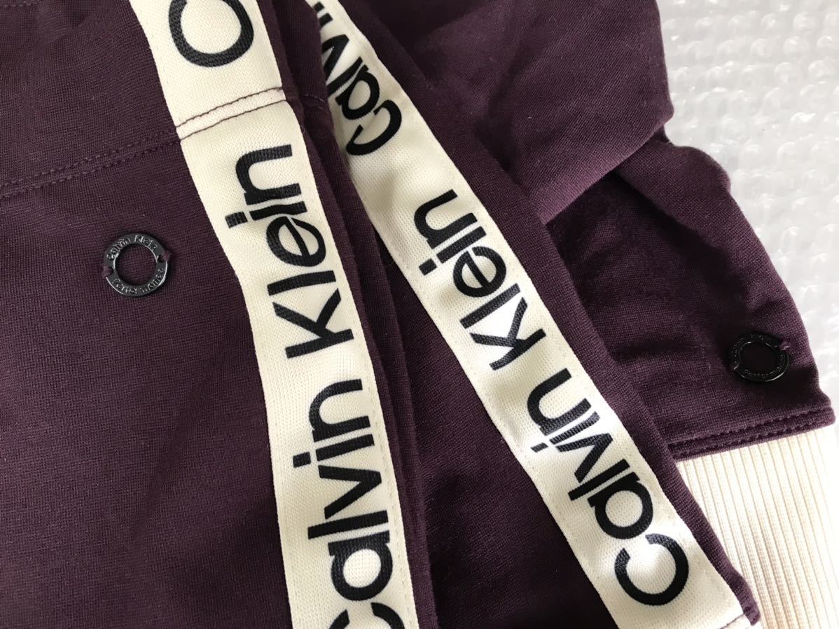 □Calvin klein/カルバンクライン/スウェット/セットアップ/パープル