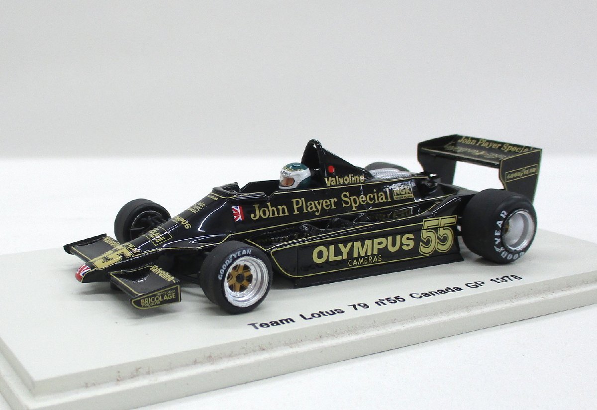 絶版 1/43 スパーク ロータス 79 カナダGP 1978 J.P.ジャリエ 【公式通販】