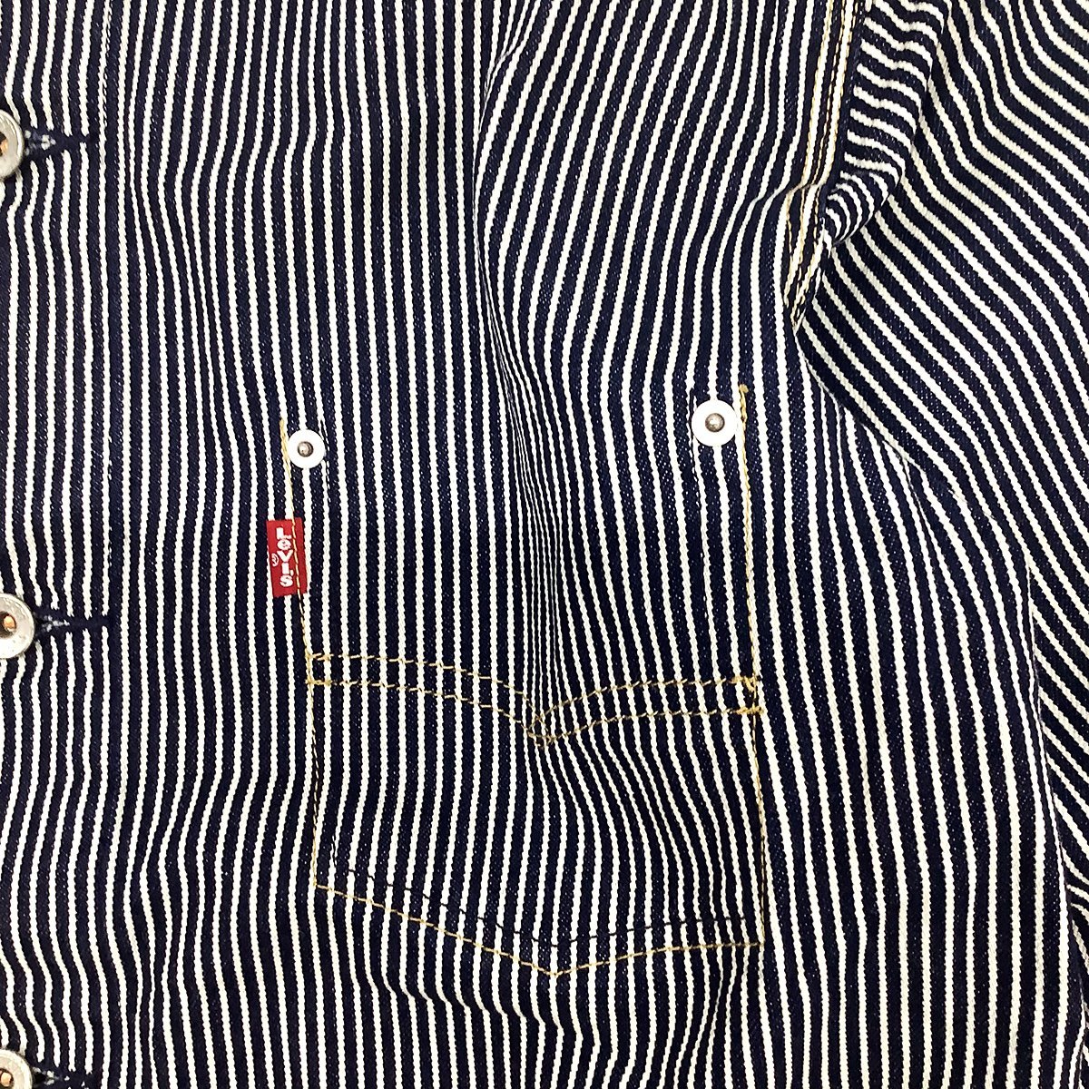 美品 Levi's リーバイス 70740 ヒッコリー カバーオール ジャケット